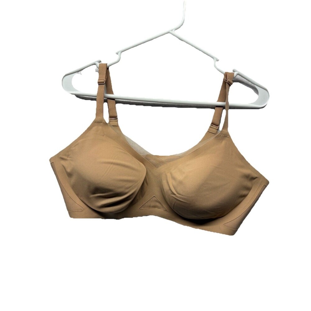 HoneyLove Crossover Bra Large 38 B C Tan Nude
